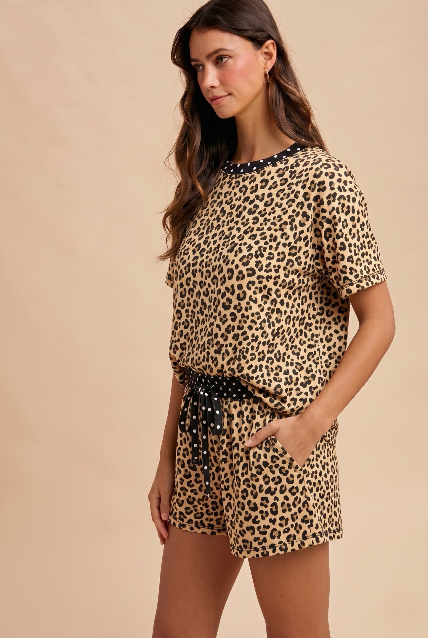 Leopard and Polkadot Set