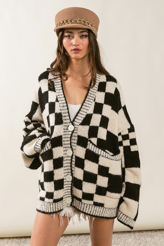Oversized Sweater Cardigan