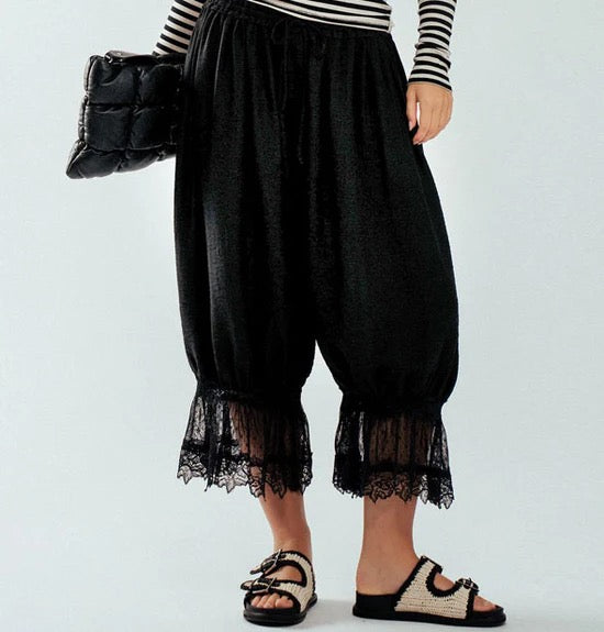 Vintage Bloomer Boho Lace Pants