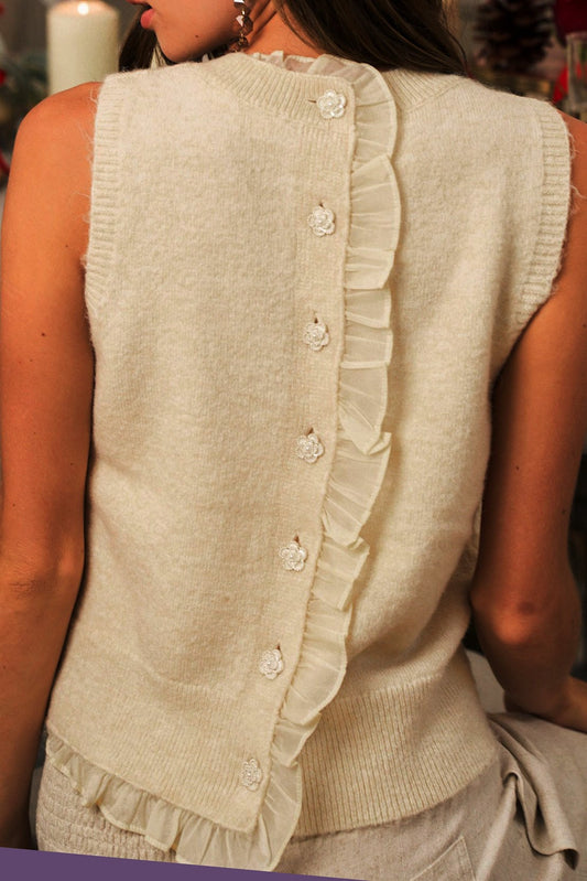 Delicate Blooms Two Way Sweater Top