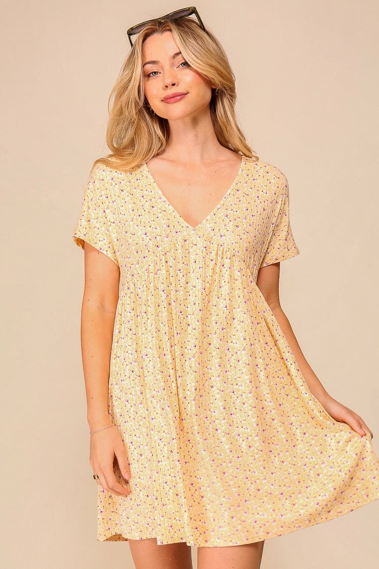 Ditzy Floral Skater Dress