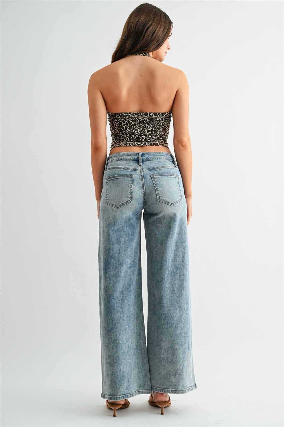 Mica Panel Wide Leg Denim