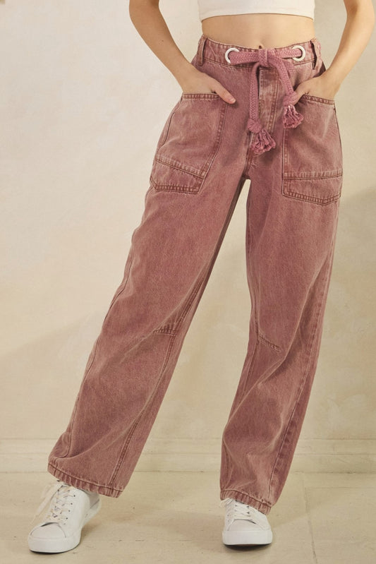 Vintage Rope Tie Pants