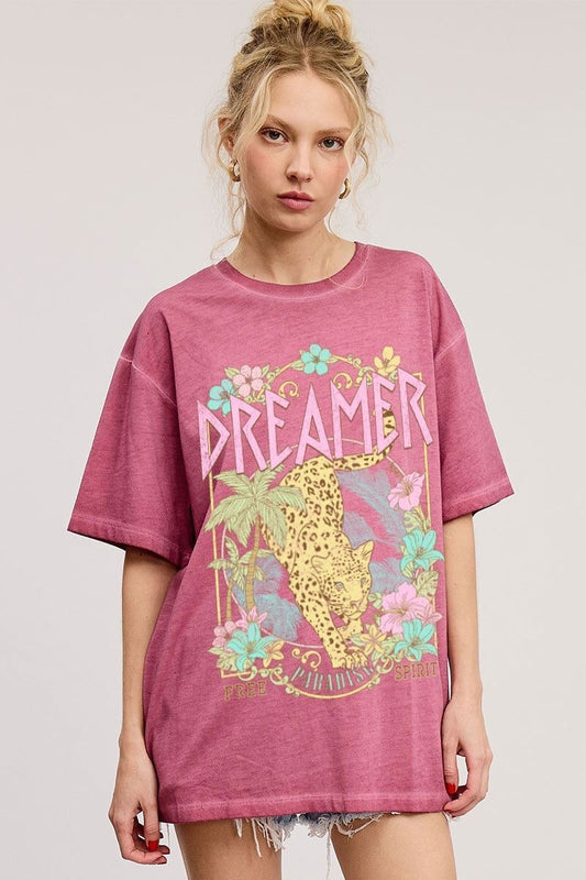 Dreamer Vintage Wash Graphic Tee
