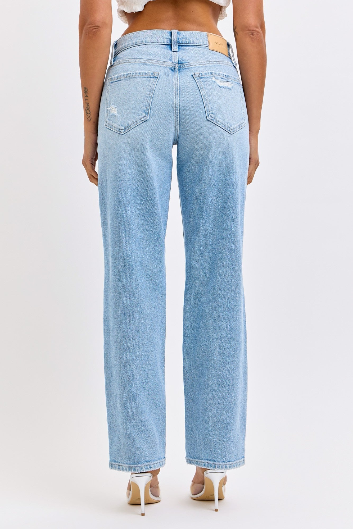 Cello Baggy Dad Denim Jeans