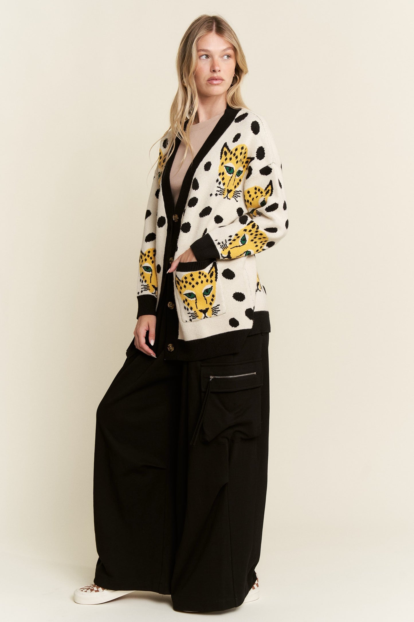 Cheetahlicious Cardigan