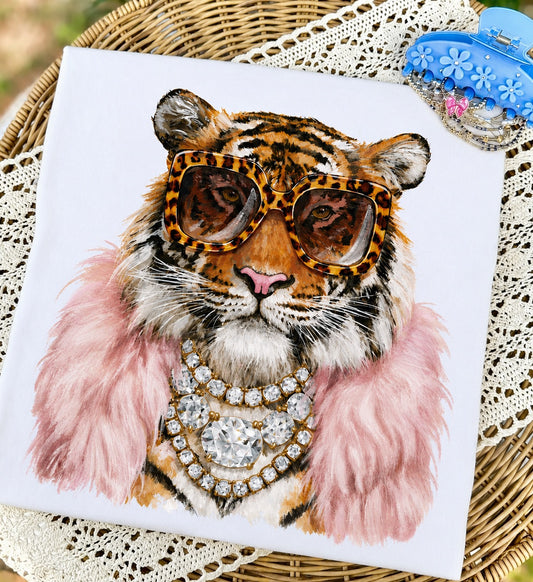 Boujee Tiger Graphic Tee