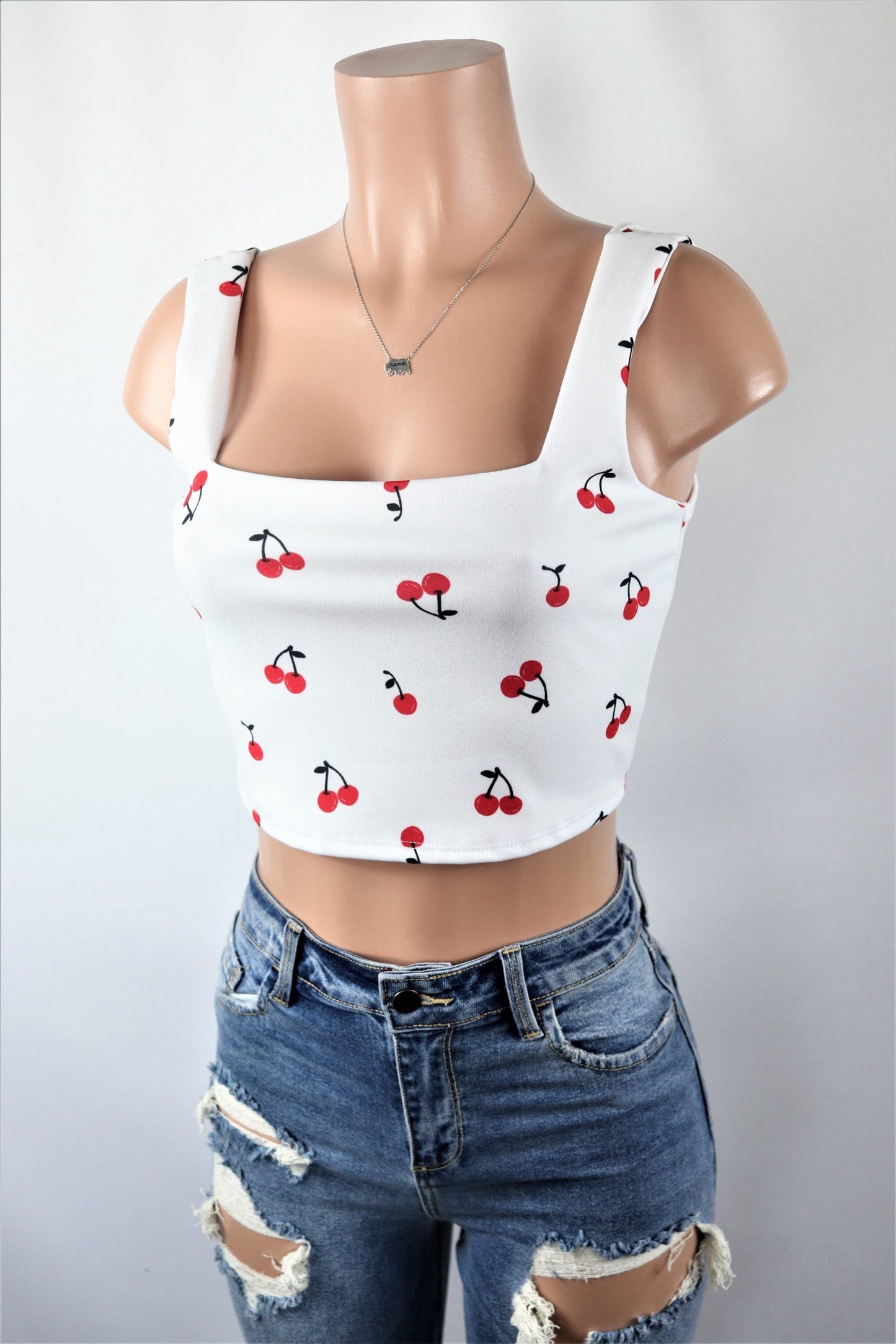 Cherry Crop Top