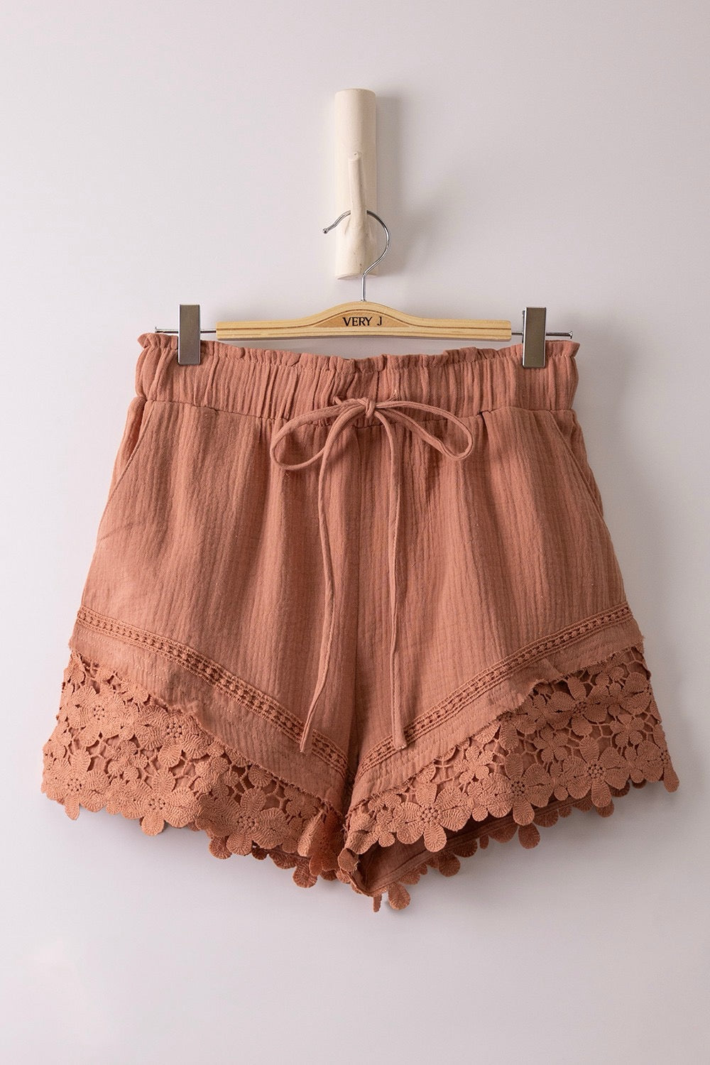 Woven Lace Shorts