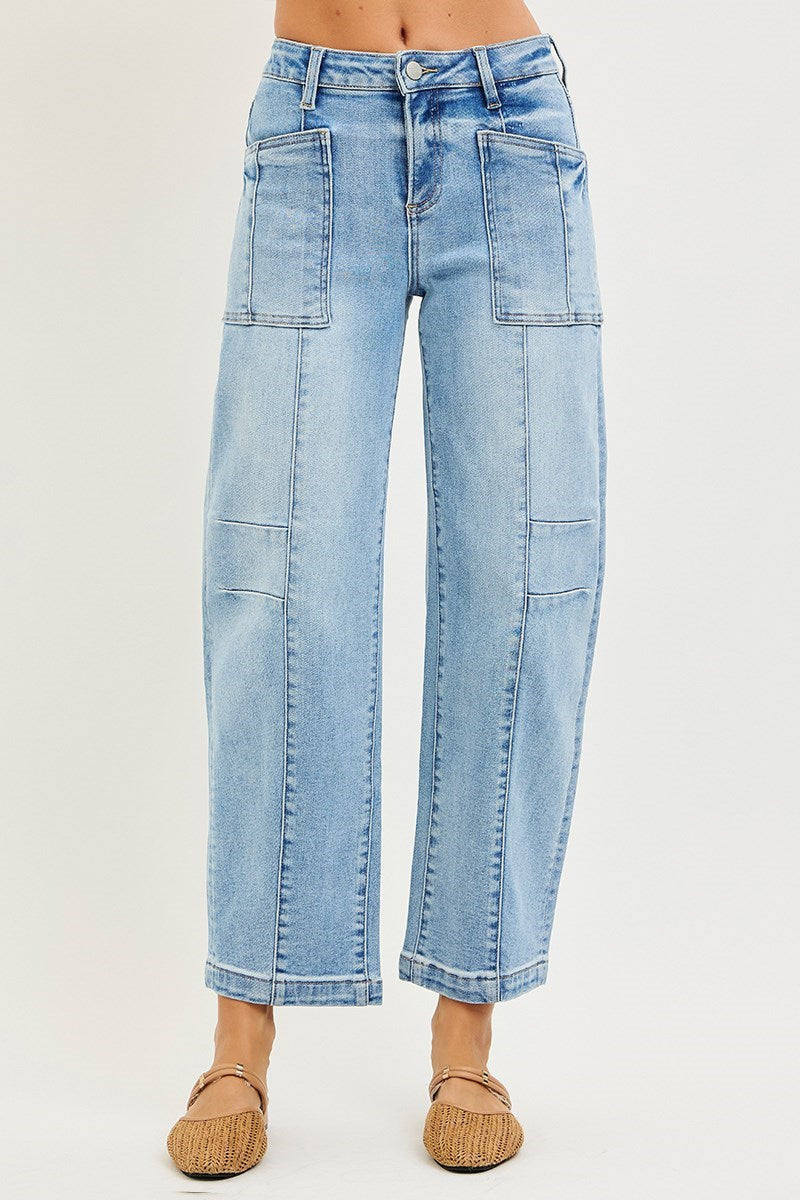 Risen Slouchy Boyfriend Jeans